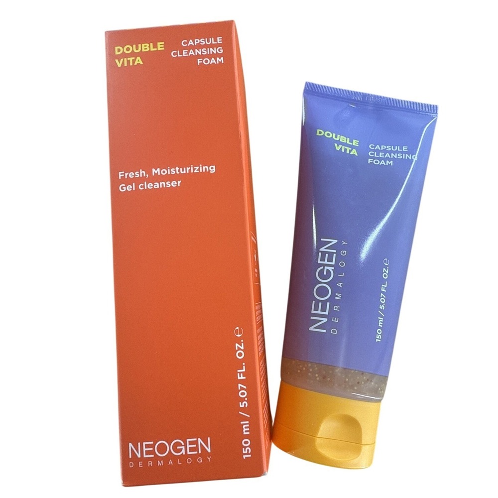 Neogen Dermatology Double Vita Capsule Foam Moisturizing Gel Cleanser 5.07oz